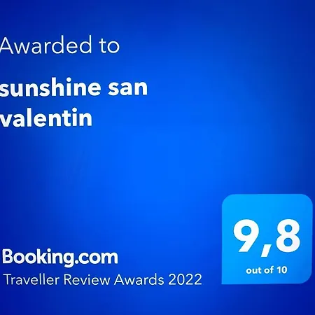 Sunshine San Valentin Apartament